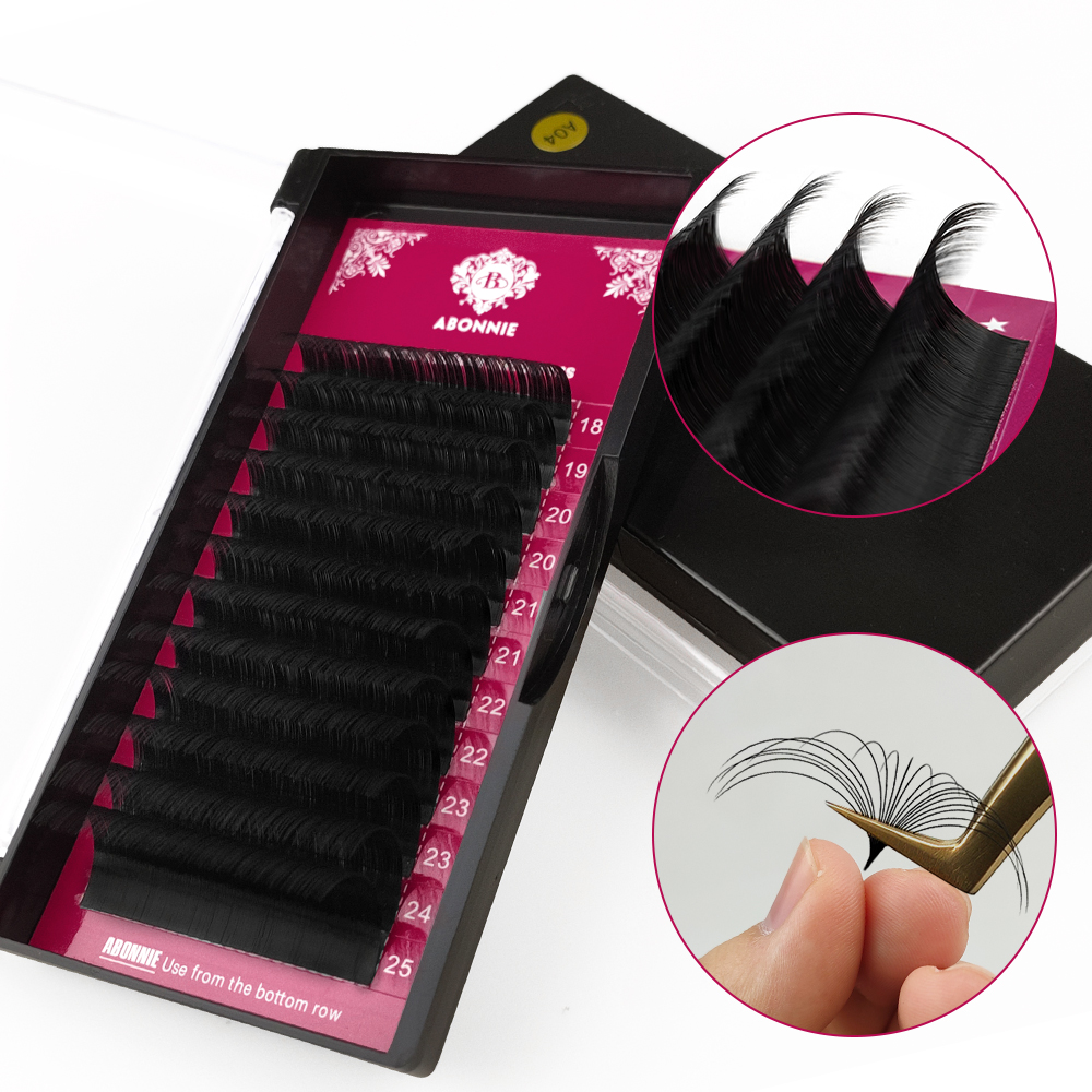 Abbonie русский объем Премиум ресницы смешанные лотки 25 мм Объем ресницы лотки норковые отдельные ресницы