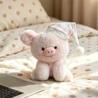 Pyjamas personnalisés super doux, série animaux, jouets en peluche, cochon, mouton, ours, éléphant, coffret cadeau