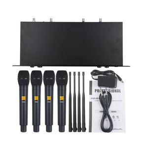 XtugaA400ホット販売カスタムロゴUHF4ハンドヘルドワイヤレスマイク - Product Image 6