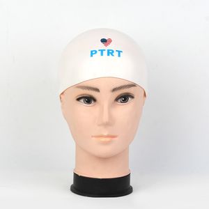 <span class=keywords><strong>Gorro</strong></span> de Natación de Silicona de Alta Calidad, Impermeable, de Alta Elasticidad, Tipo Domo, para Competencia Infantil - Product Image 2
