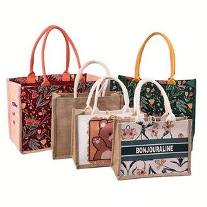 Best Selling Accept Custom Size Logo Print Plain Linen Burlap <b>Hessian</b> <b>Bag</b> Jute <b>Bags</b> Wholesale for Embroidery DIY Art Craft - Product Image 1