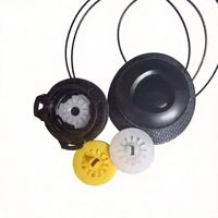 Accessoires de boucle de chaussure rotative sans colle pour chaussures de montagne, gants, chapeaux - Modèle 54