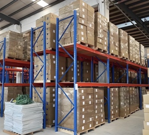 Steel Heavy Duty Warehouse Rack <b>System</b> with Corrosion Protection Plug-In Installation Stacking Racks - Product Image 3