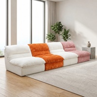 Canapé modulaire sectionnel confortable et de qualité supérieure, compressé sous vide, design moderne, pour hôtel et appartement