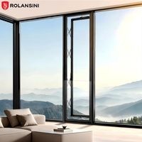Ventana Corredera Horizontal de Aluminio con Marco Estrecho Moderno Rolansini, Características Antirrobo, Impermeables, Aislantes del Calor y del Sonido
