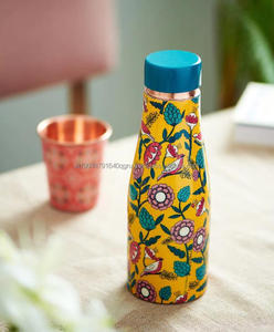 Botella de agua martillada de cobre de 2L de calidad superior Esmalte hecho a mano Impreso para gimnasio y viaje Estilo deportivo Drinkware - Product Image 6