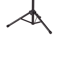 LEILEI LPS-4 équipement de musique DJ support d'ordinateur portable, bureau de moniteur d'ordinateur réglable pour la scène, l'école et la maison