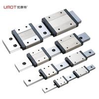 UMOT MGN3C MGN5C MGN7C MGN9C MGN12C MGN15C Rail linéaire Micro noir Guides linéaires bloc HIWIN série taille Guide chariots pour CNC