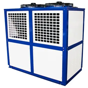 Compressor de geladeira para sala fria, unidade de refrigeração 220v para armazenamento de frutas e legumes frescos