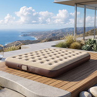 Matelas pneumatique auto-gonflant portable et pliable pour le camping, les pique-niques en plein air, la randonnée et la maison – Mobilier domestique rapide à installer