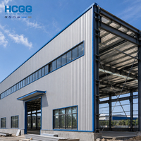 Bâtiment en structure d'acier léger pour entrepôt, logistique, usine, grange - Kits en acier profilé en H