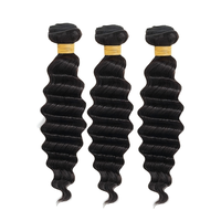 Cheveux indiens vierges Remy ondulés - 100% cheveux humains non traités - Volume accru et fixation micro-attachée - Vente en gros