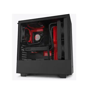 Boîtier de jeu PC tour centrale Offre Spéciale <span class=keywords><strong>H510</strong></span> noir et rouge avec Offre Spéciale de boîtier d'ordinateur à panneau latéral en verre - Product Image 1