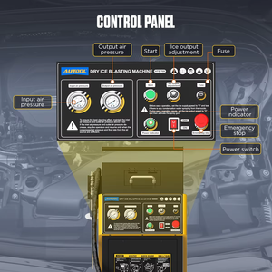 FabrieksAUTOOL HTS709 Beste Droogijs Koolstof <span class=keywords><strong>CO2</strong></span> Reinigings- en Stralingsmachine voor Auto's 110V 220V - Product Image 6
