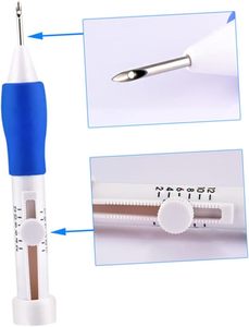 Kit de stylos de broderie <span class=keywords><strong>Punch</strong></span> <span class=keywords><strong>Needle</strong></span> DIY en gros, outils de tricot et de crochet, aiguilles à poinçonner pour broderie sur carte blister - Product Image 6