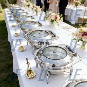 Scaldavivande Professionale a Vapore per Buffet, Capacità 6L, Risparmio Energetico, Argento - Product Image 3