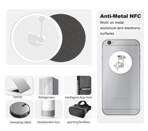 Micro-carte programmable, étiquette NFC RFID FPC, étiquettes RFID FPC imperméables, autocollant RFID FPC, 215 216, étiquette anti-métal - Product Image 6