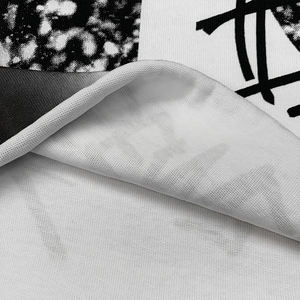 Mode poids lourd français éponge t-shirts Streetwear surdimensionné imprimé graphique T-shirts acide lavage à manches longues t-shirt pour hommes - Product Image 4