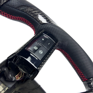 Volante de Fibra de Carbono con LED Personalizado para Dodge Challenger RT Charger SXT, para Chrysler 300 300C SRT <span class=keywords><strong>SRT8</strong></span>, Accesorios para Automóviles - Product Image 5
