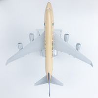 Avion en alliage moulé sous pression de 16cm, produit d'usine, arabie saoudite, Boeing 747