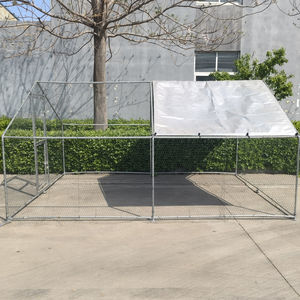 Çevre dostu galvanizli Metal tel örgü Pet House tavuk kümesi kafes ile katı desen ve anti-ultraviyole kapak - Product Image 1