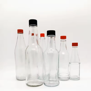 Offre Spéciale vide 90ml 150ml 250ml Woozy Spice Chili Tomate Bbq Salade en verre Sauce piquante Bouteille avec bouchon noir anti-fuite - Product Image 6