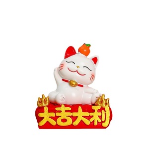 เรซิ่น ลัคกี้แคท เครื่องประดับตั้งโต๊ะ รูปสัตว์ ตกแต่งบ้าน ของขวัญเชิงศิลปะ - Product Image 5