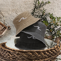 Casquette de pêcheur unisexe de haute qualité avec broderie personnalisée, en toile, réglable, style vintage, protection solaire pour adultes, idéale pour les voyages