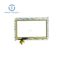 7 Zoll 1024x600 TFT LCD-Display mit Touchscreen Weitwinkel-Sichtfeld Helligkeit 400 Nits