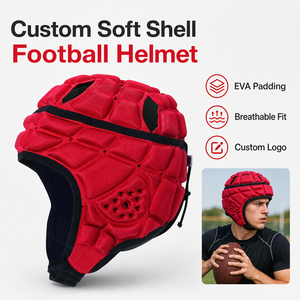 YOUNGSON En Stock o Personalizado, Protector de Cabeza de Espuma EVA para Rugby, Gorra Suave para Flag Football, Fútbol, Portero, Protección Avanzada Contra Impactos - Product Image 1
