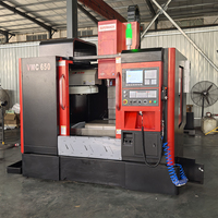 Fraiseuse verticale CNC VMC650 BT40 GSK à broche unique, automatique, petite, haute qualité, multifonction, haute précision, moyenne