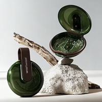 Boîte de rangement dentaire portable ronde personnalisée avec miroir, pour aligneurs et prothèses dentaires invisibles – Vente en gros