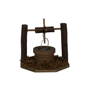 อุปกรณ์ตกแต่งฉากการประสูติของพระเยซูคริสต์พร้อมน้ำพุโลหะขนาด9x9x8ซม. (999944103100501) - Product Image 1