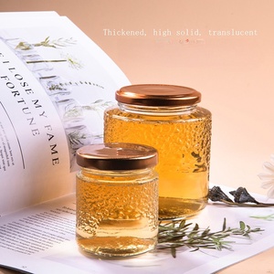 <span class=keywords><strong>Ln</strong></span> Stock 75ml 100mL 200ml 240ml Tarro de miel Tarro de mermelada Tarro de vidrio de grado alimenticio con tapa - Product Image 5