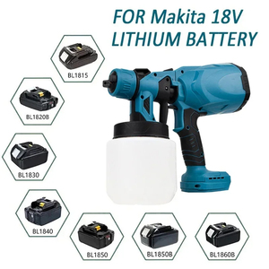 Akülü elektrikli püskürtücü 1000ml büyük kapasiteli şarj edilebilir püskürtme makinesi yüksek atomizasyon Airbrush