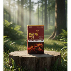 Mezcla Herbal Madan Yog, Extracto de Plantas Ayurvédicas, Fórmula Tradicional para Uso Diario en Hombres Adultos - Product Image 1