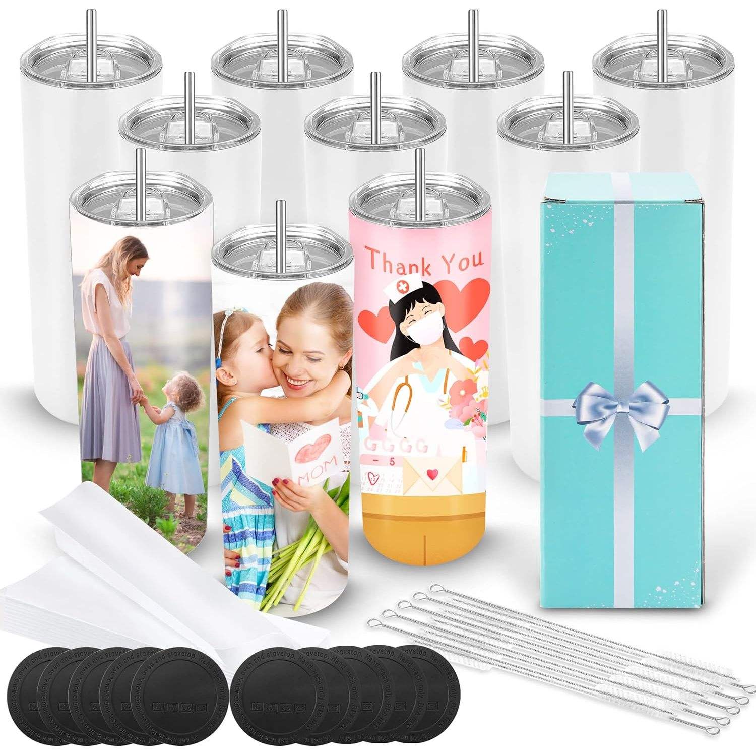 25แพ็คสีขาว