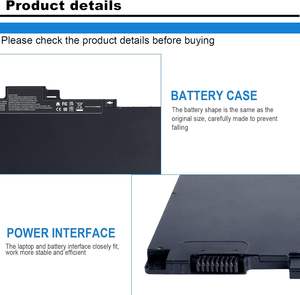 CS03XL 노트북 배터리 745 755 840 848 850 G3 HSTNN-UB6S HSTNN-IB6Y 800231-1C1 800231-141 800513-001 노트북 배터리 - Product Image 4