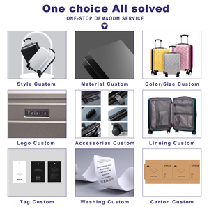 Mini estuche de cosméticos de cuerpo cruzado a la moda para <span class=keywords><strong>mujer</strong></span> con cuerda de agarre desmontable correa de hombro ABS PC bolsa dura con cremallera para artículos de tocador - Product Image 6