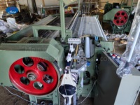 Fil d'écran d'insecte de fibre de verre de haute qualité plâtrant la machine de tissage de maille