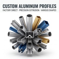 Extrusions et profilés en aluminium sur mesure Fabricant d'extrusions d'aluminium de précision Solutions OEM/ODM directes d'usine