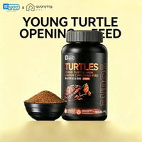 Alimento para Tortugas Jóvenes YEE al por Mayor, Alto en Calcio 40%, Alto en Proteínas, Baja Alergenicidad, Digestión Suave, Micro Pellets Flotantes para Crías