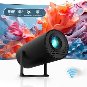 โปรเจคเตอร์ LED พร้อมพอร์ต USB, โปรเจคเตอร์พกพาขนาดเล็ก 720P, รีโมทคอนโทรล โปรเจคเตอร์สำหรับดูหนังในร่ม/กลางแจ้ง HY300Mini/สีดำ - Product Image 2