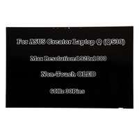 Écran LCD FHD non tactile 15,6'' pour ordinateur portable ASUS Creator Q (Q530), assemblage complet de l'écran