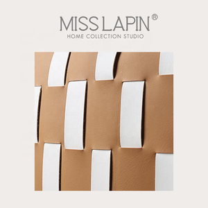 ปลอกหมอนอิงตกแต่งโซฟาสุดหรู,ผ้าคลุมเบาะหรูหราปักลาย PU สีทอง - Product Image 6