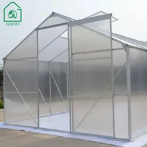 Eco Friendly Vegetable Greenhouse Resistant Board Modern Greenhouse For Courtyard