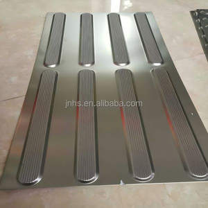 عينة مجانية من الفولاذ المقاوم للصدأ ، مرصع باللمس ، رصف الاتجاه مع مخزون كاف - Product Image 1