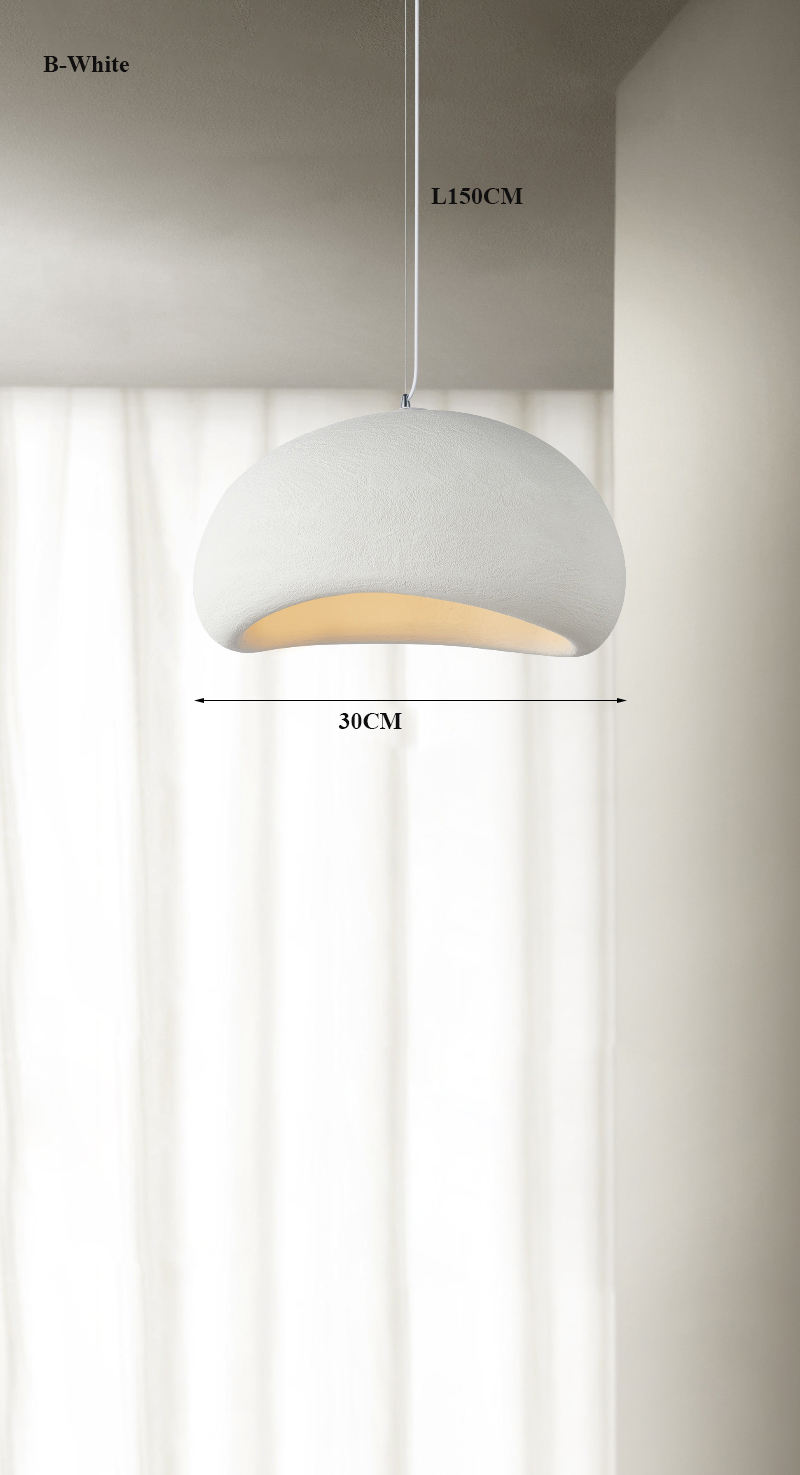 ประเภท B D30cm สีขาว