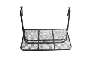 Table de garde-corps de balcon Table de bar pliante suspendue pour extérieur pour garde-corps Table suspendue pour patio <span class=keywords><strong>sur</strong></span> garde-corps en aluminium côté métal - Product Image 3