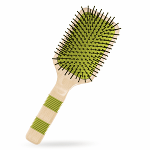 Wooden Scalp Massage <b>Brush</b> with Natural Beechwood Handle - Product Image 1